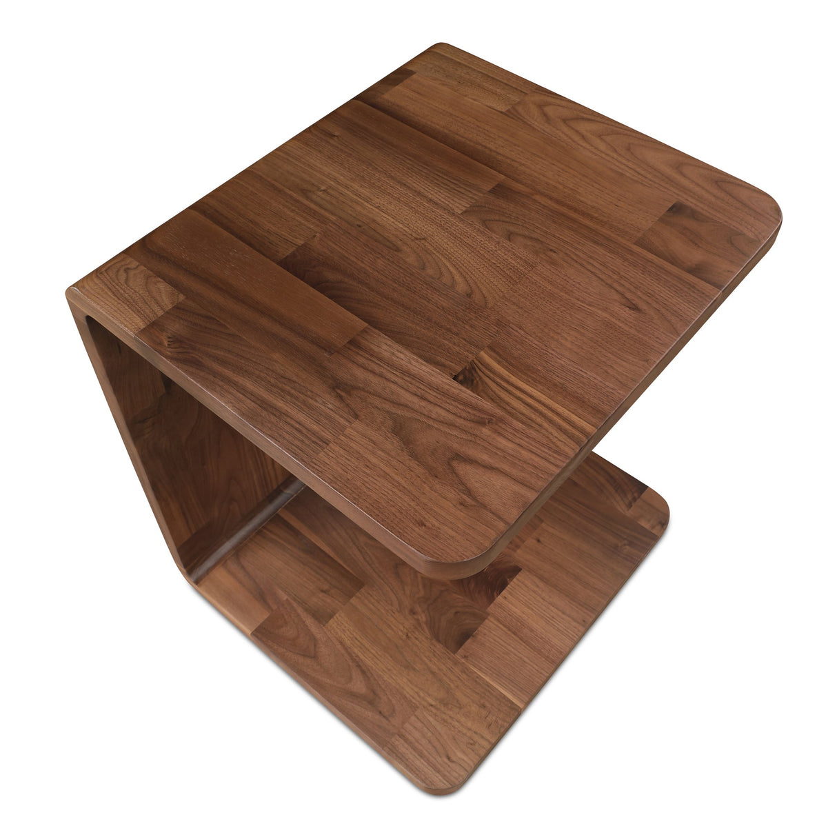 Carrie Walnut Side Table by Moe's Home at Eve Furniture