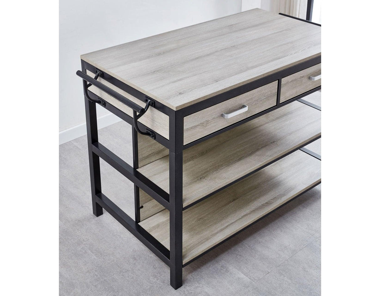 Carson 55-inch Counter Kitchen Table by Steve Silver at Eve Furniture