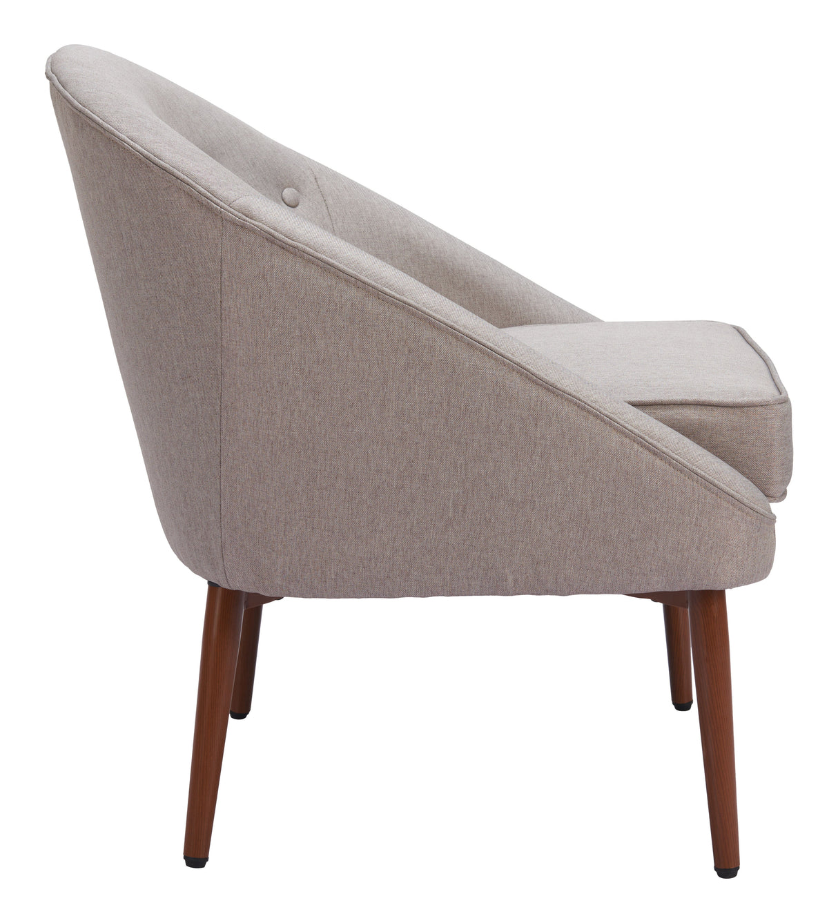 Carter Gray Accent Chair by Zuomod at Eve Furniture