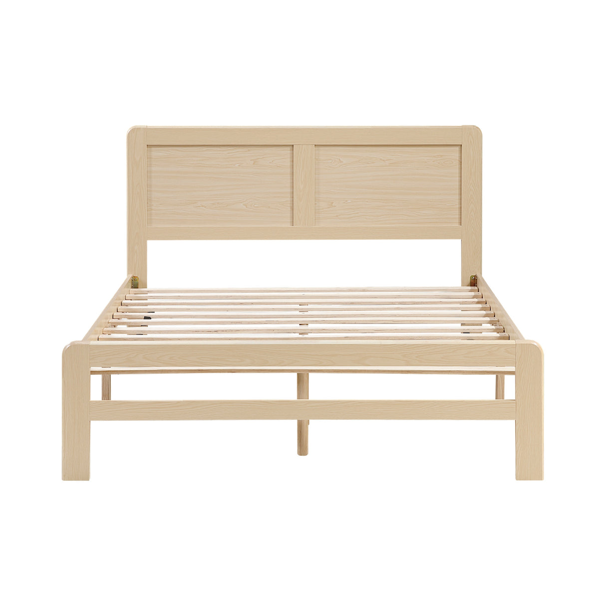 Carter Natural Queen Platform Bed by Homelegance at Eve Furniture