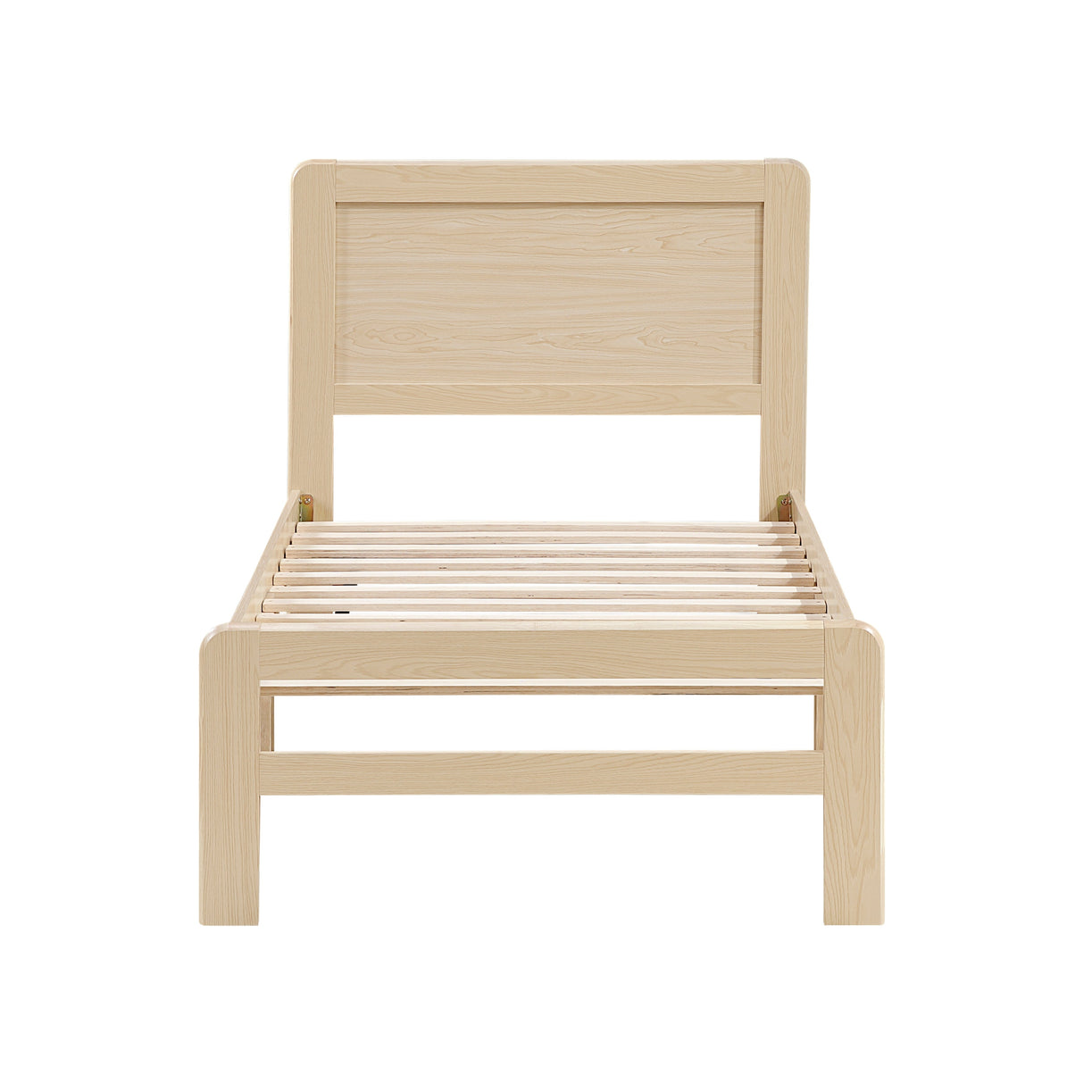 Carter Natural Twin Platform Bed by Homelegance at Eve Furniture