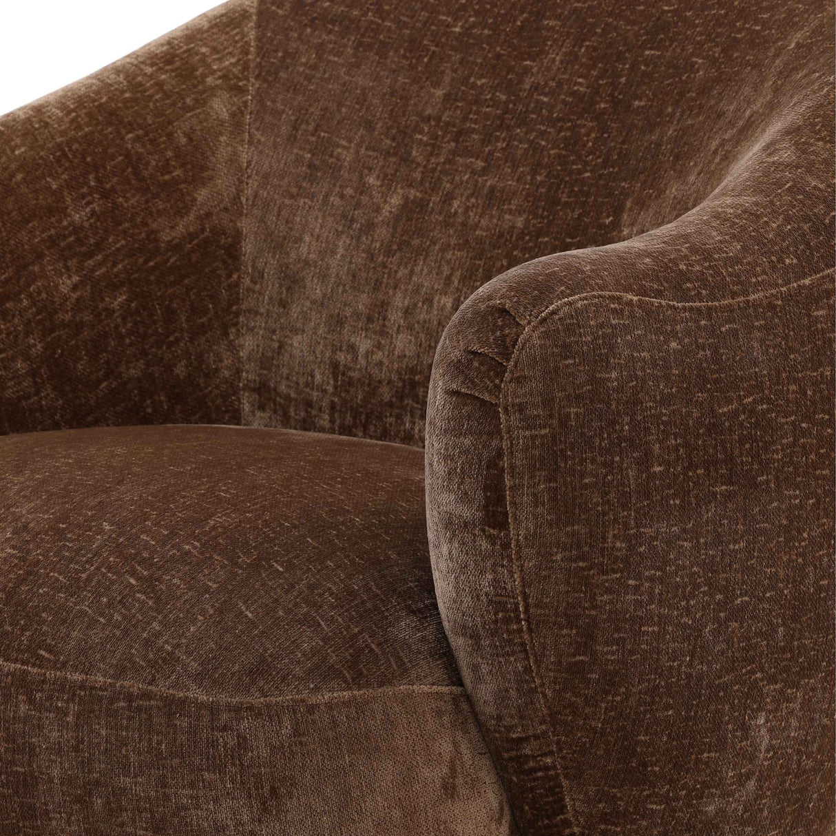 Cary Chair, Chocolate Brown by Dovetail at Eve Furniture