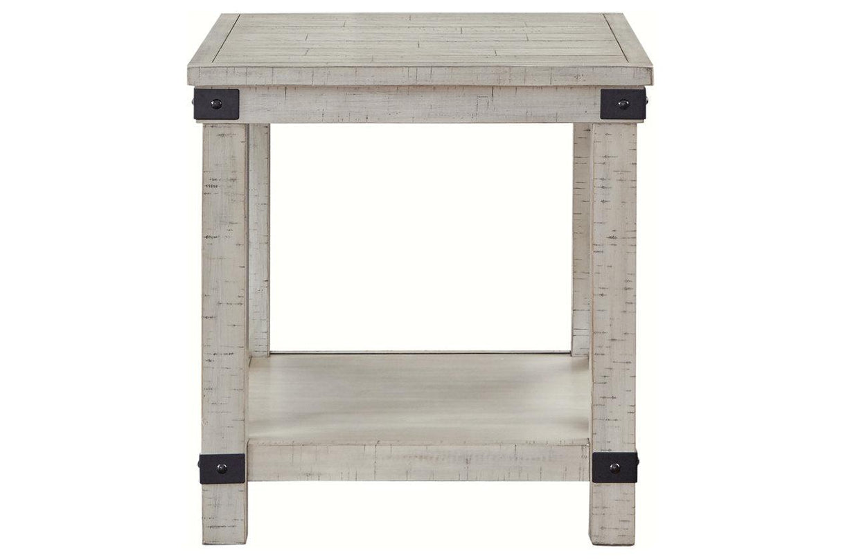 Carynhurst Whitewash End Table by Ashley at Eve Furniture