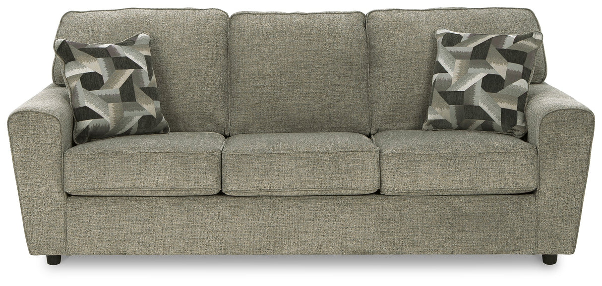 Cascilla Pewter Sofa and Loveseat by Ashley at Eve Furniture