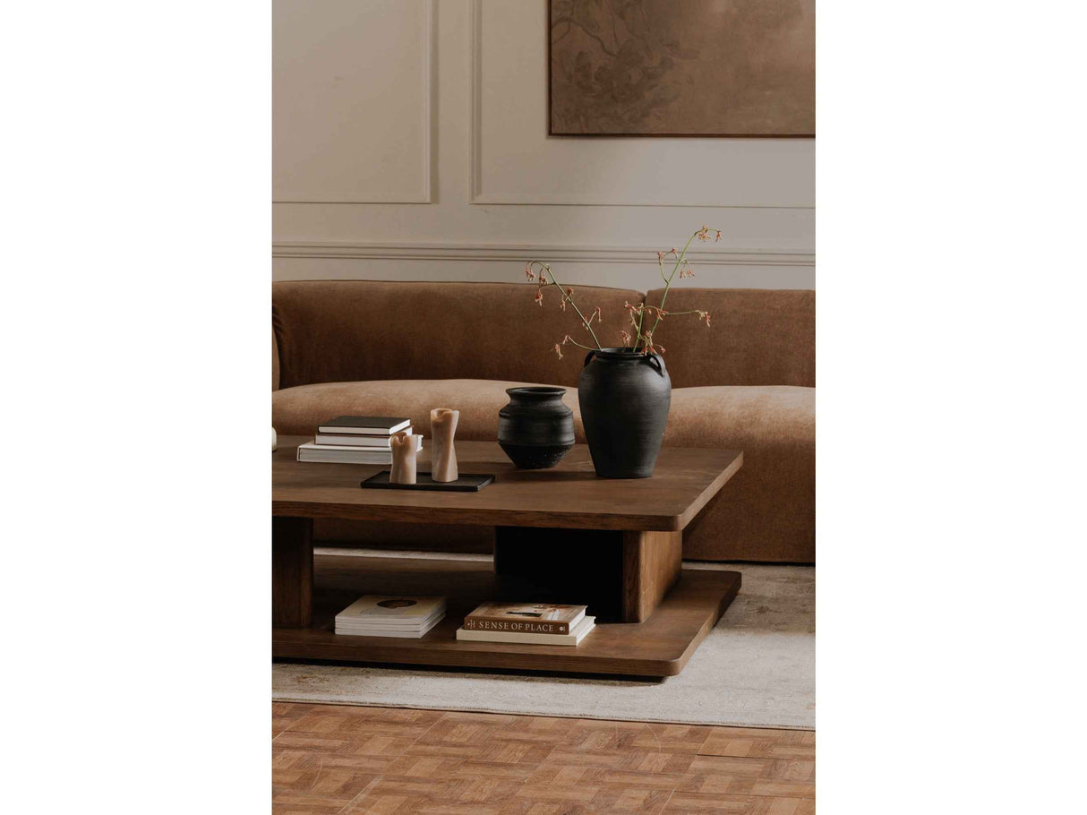 Casey Dark Brown Large Coffee Table