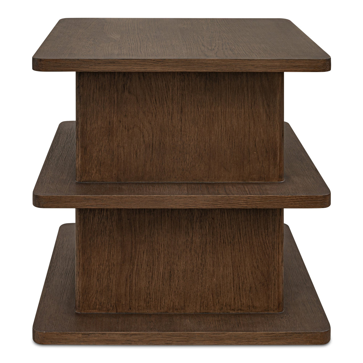 Casey Dark Brown Side Table by Moe's Home at Eve Furniture