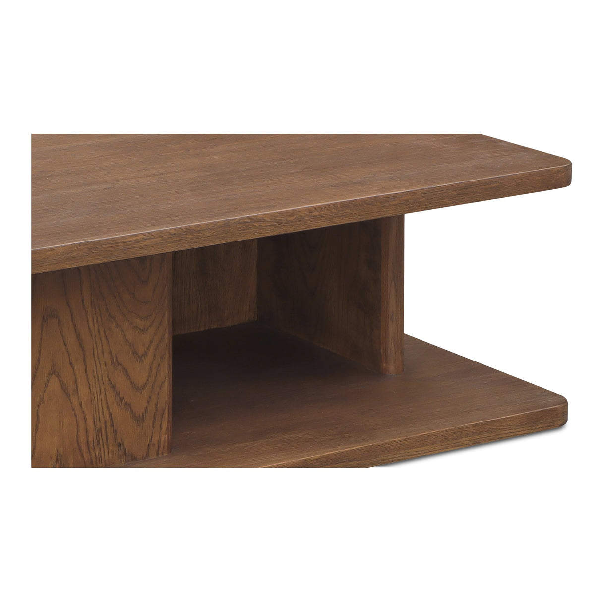 Casey Dark Brown Small Coffee Table by Moe's Home at Eve Furniture