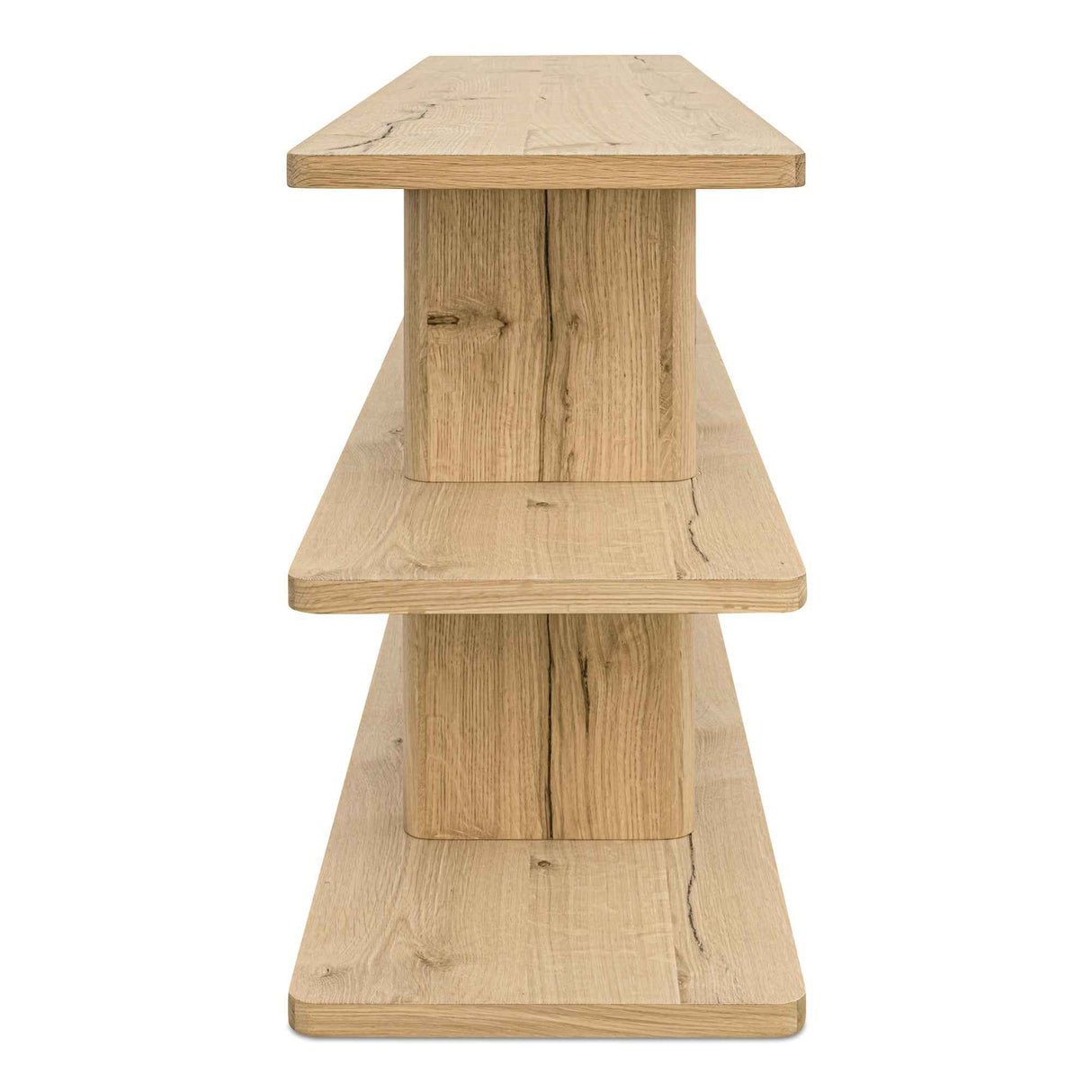 Casey Rustic Oak Small Bookcase