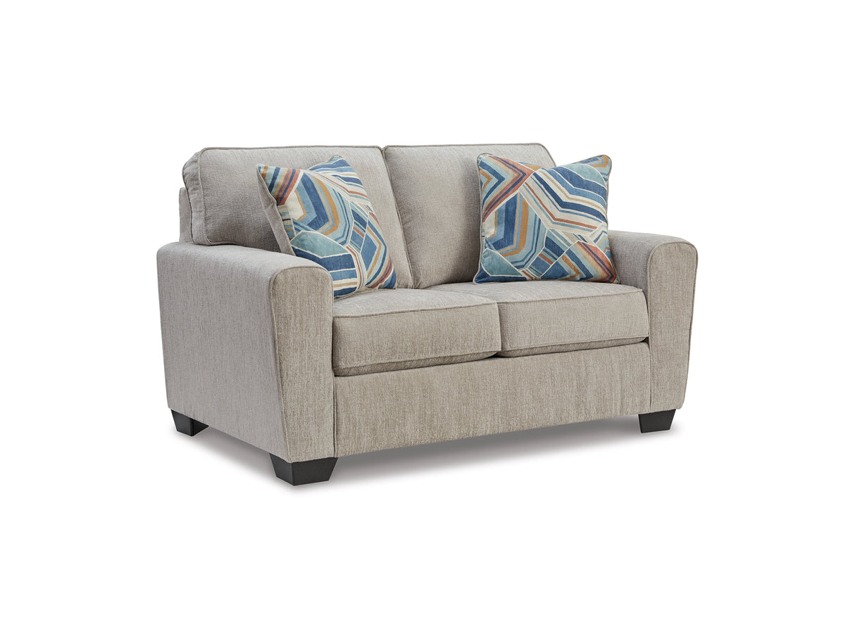 Cashton Ice Sofa and Loveseat by Ashley at Eve Furniture