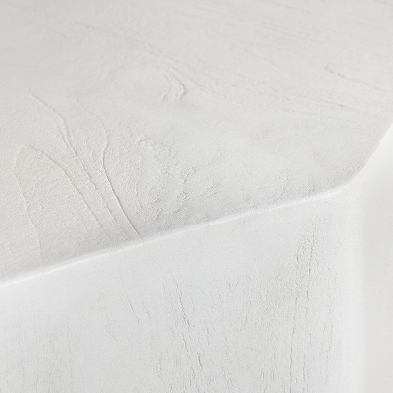 Caspian White Cocktail Table by Crestview at Eve Furniture