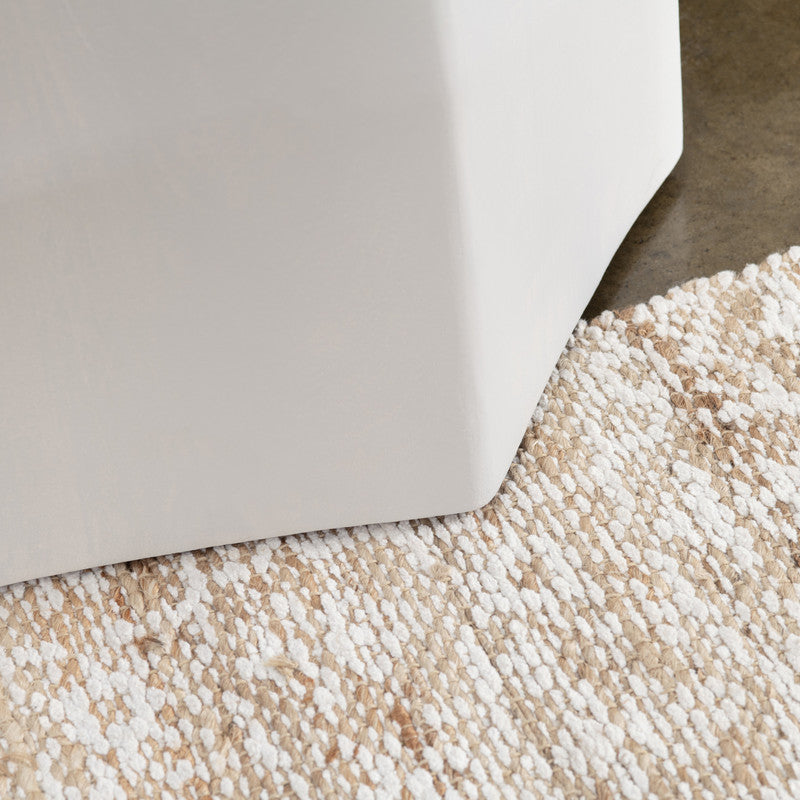 Caspian White End Table by Crestview at Eve Furniture
