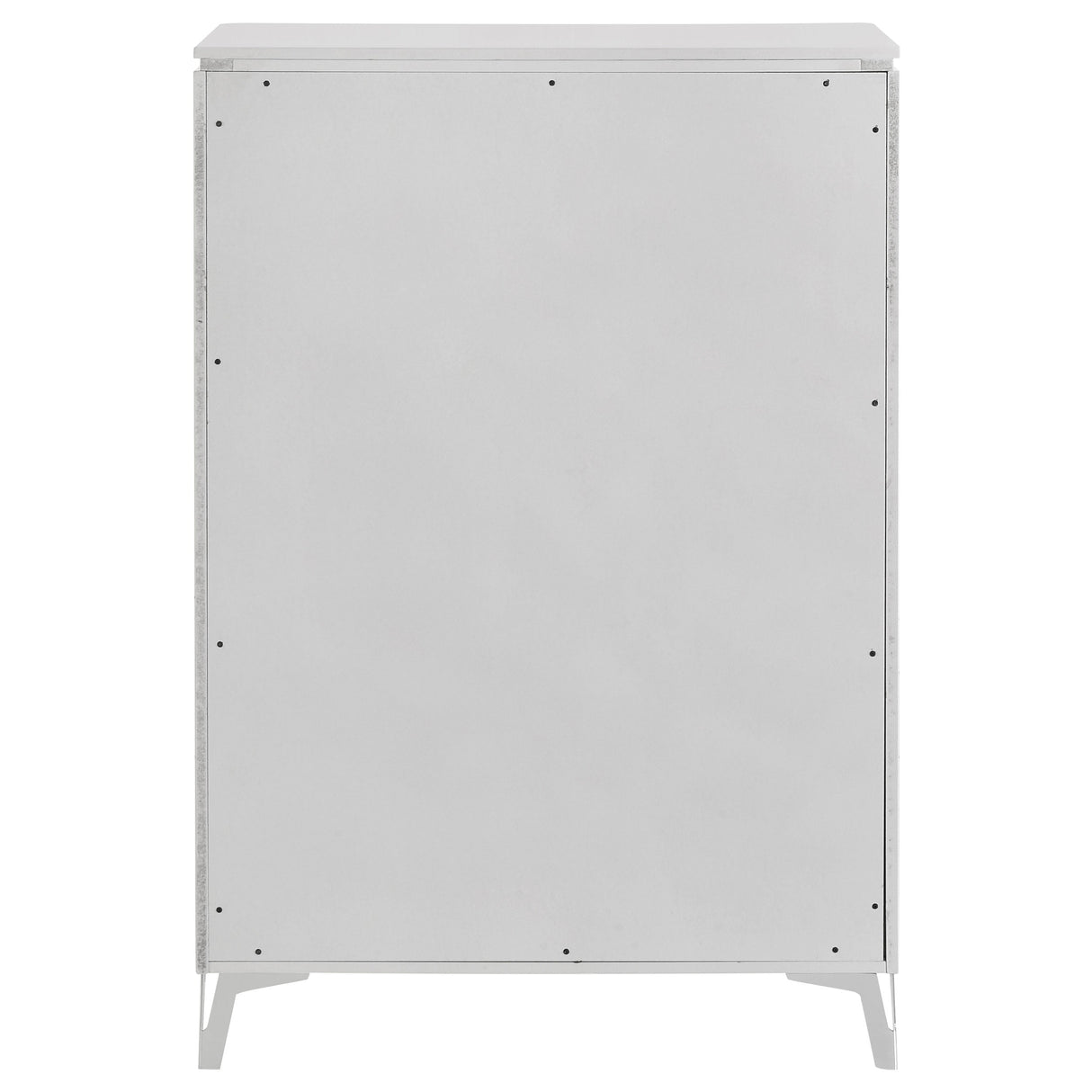 Cassia White High Gloss 5-drawer Bedroom Chest of Drawers by Coaster at Eve Furniture