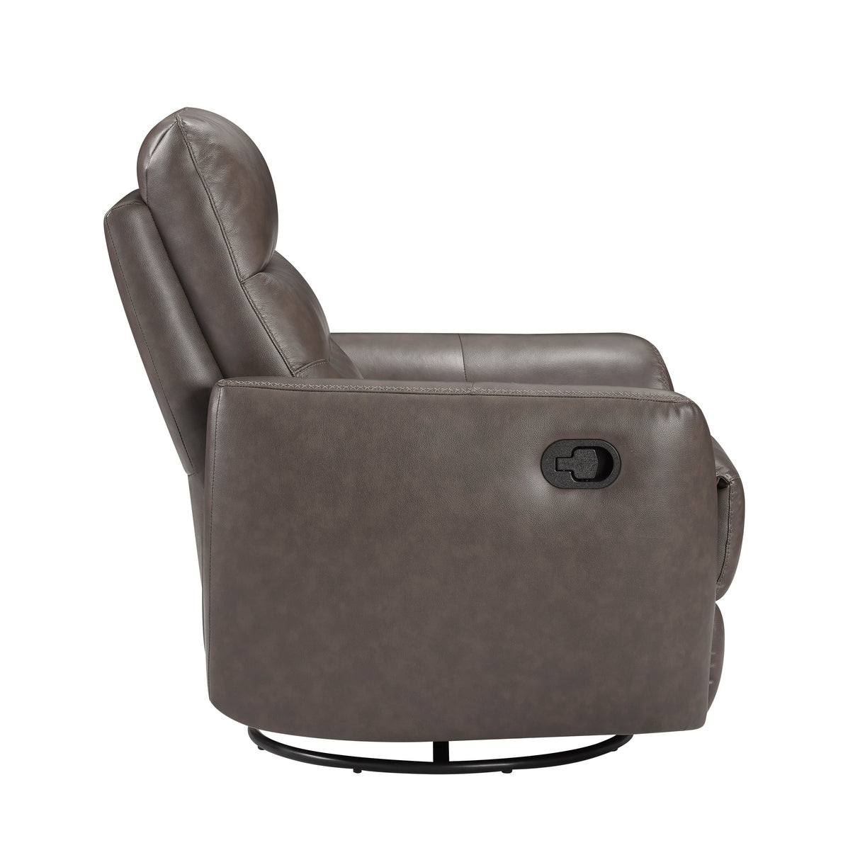 Cassian Dark Brown Swivel Glider Reclining Chair