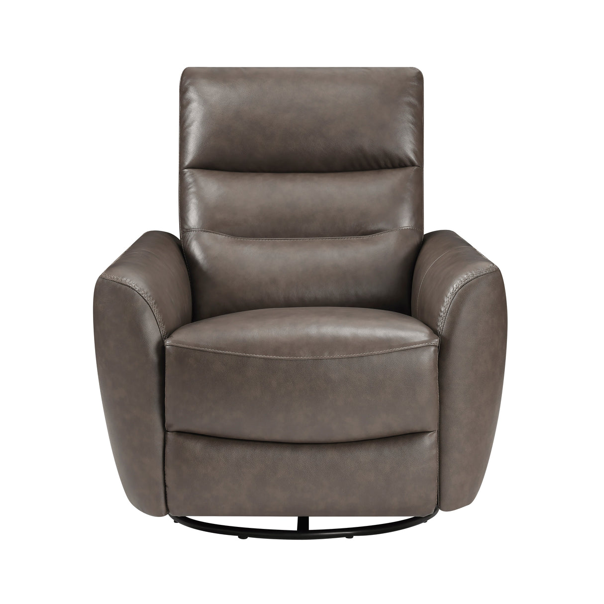 Cassian Dark Brown Swivel Glider Reclining Chair