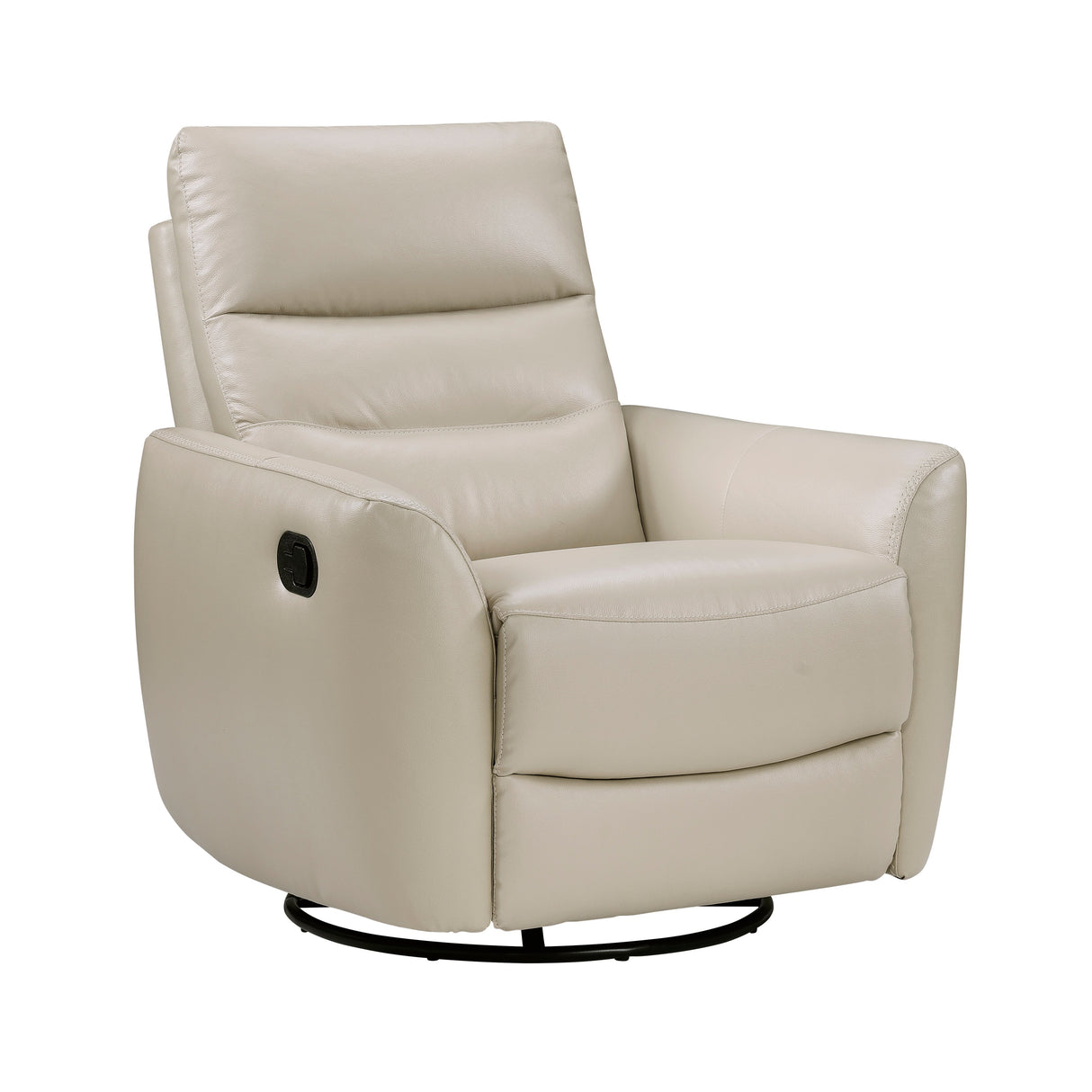 Cassian Taupe Swivel Glider Reclining Chair