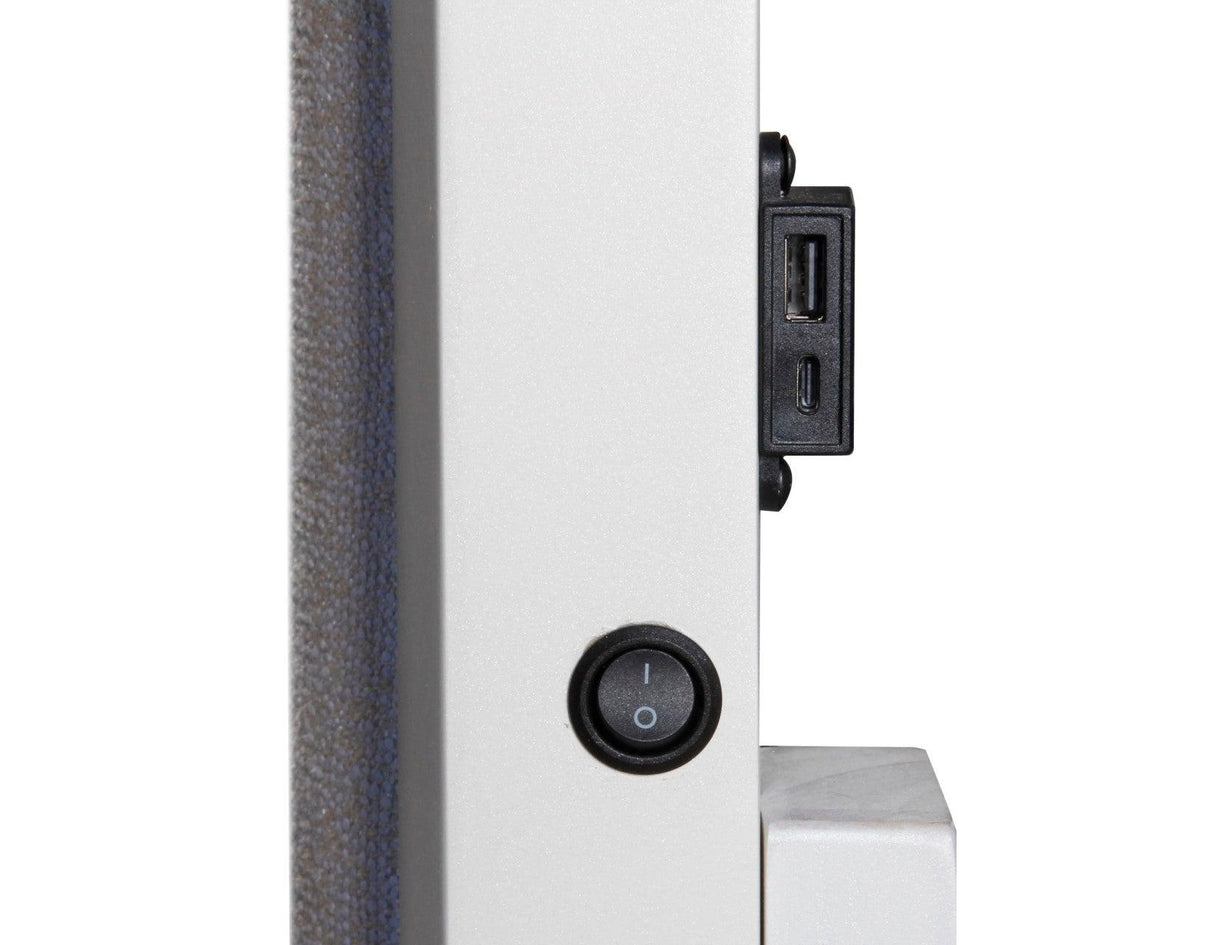 Cassie Illuminating Queen Bed, Shimmering Pearl Finish by Steve Silver at Eve Furniture