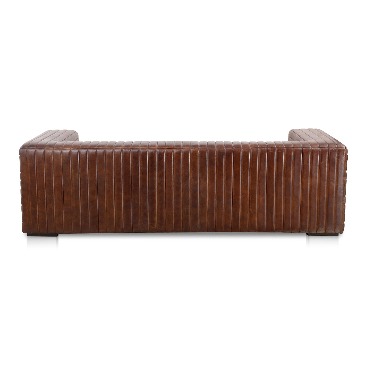 Castle Dark Brown Sofa by Moe's Home at Eve Furniture