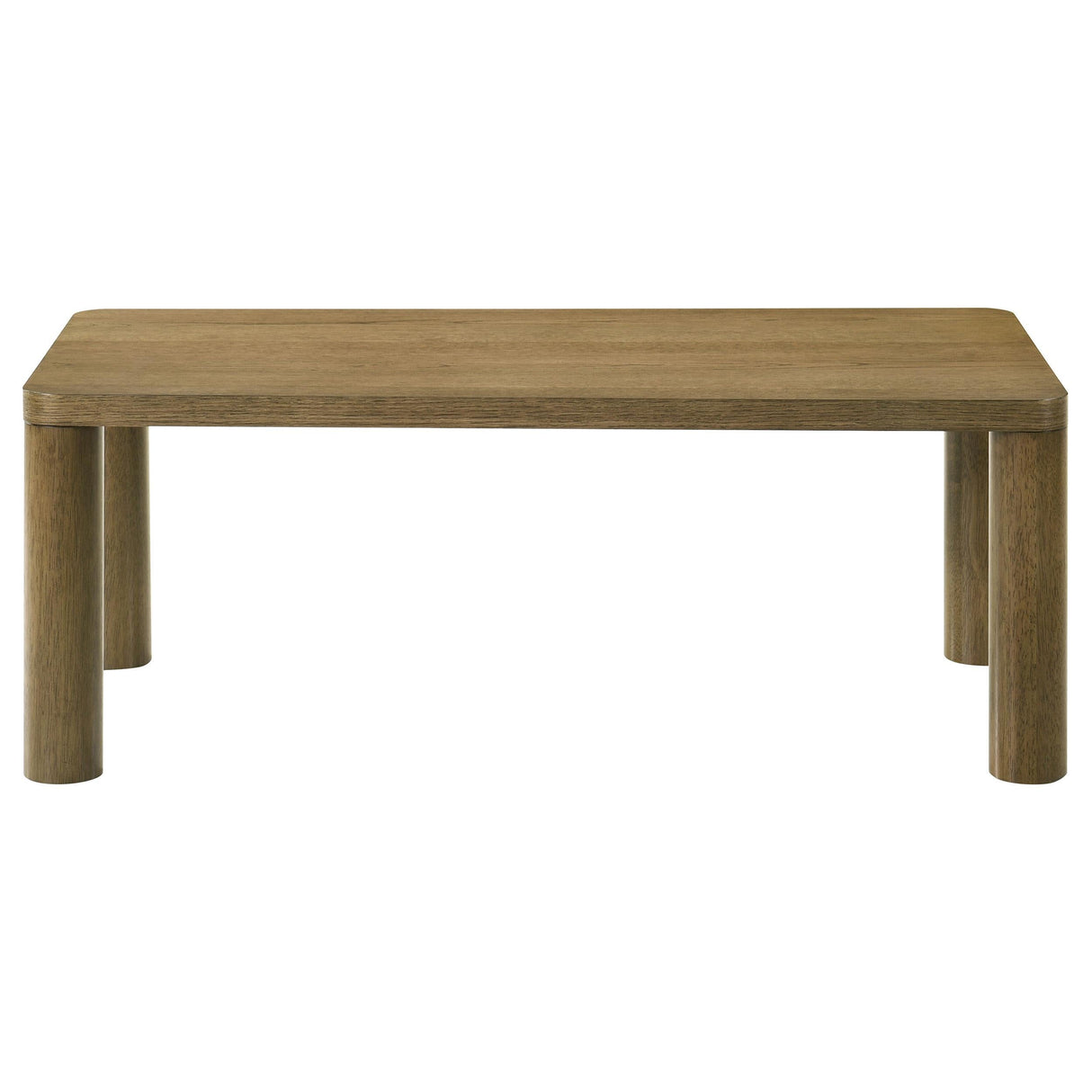 Castlewood Brown Oak 2-Piece Cocktail Coffee Table Set by Coaster at Eve Furniture