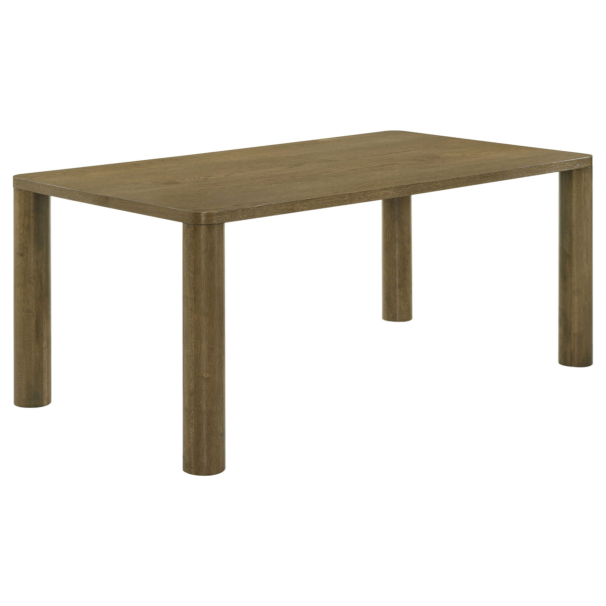 Castlewood Brown Oak 5-Piece 71-inch Rectangular Dining Room Set by Coaster at Eve Furniture