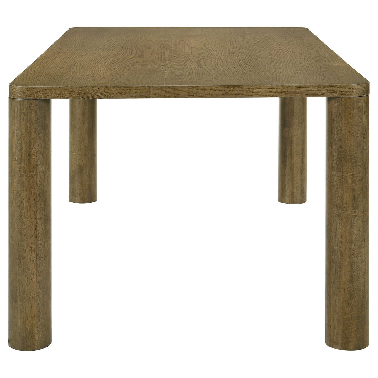 Castlewood Brown Oak 5-Piece 71-inch Rectangular Dining Room Set by Coaster at Eve Furniture