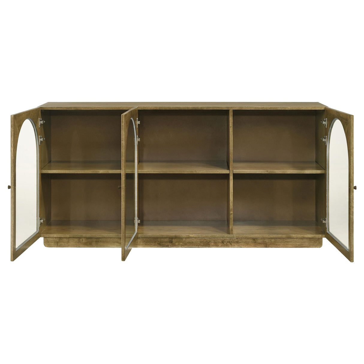 Castlewood Brown Oak Dining Sideboard Buffet Server by Coaster at Eve Furniture