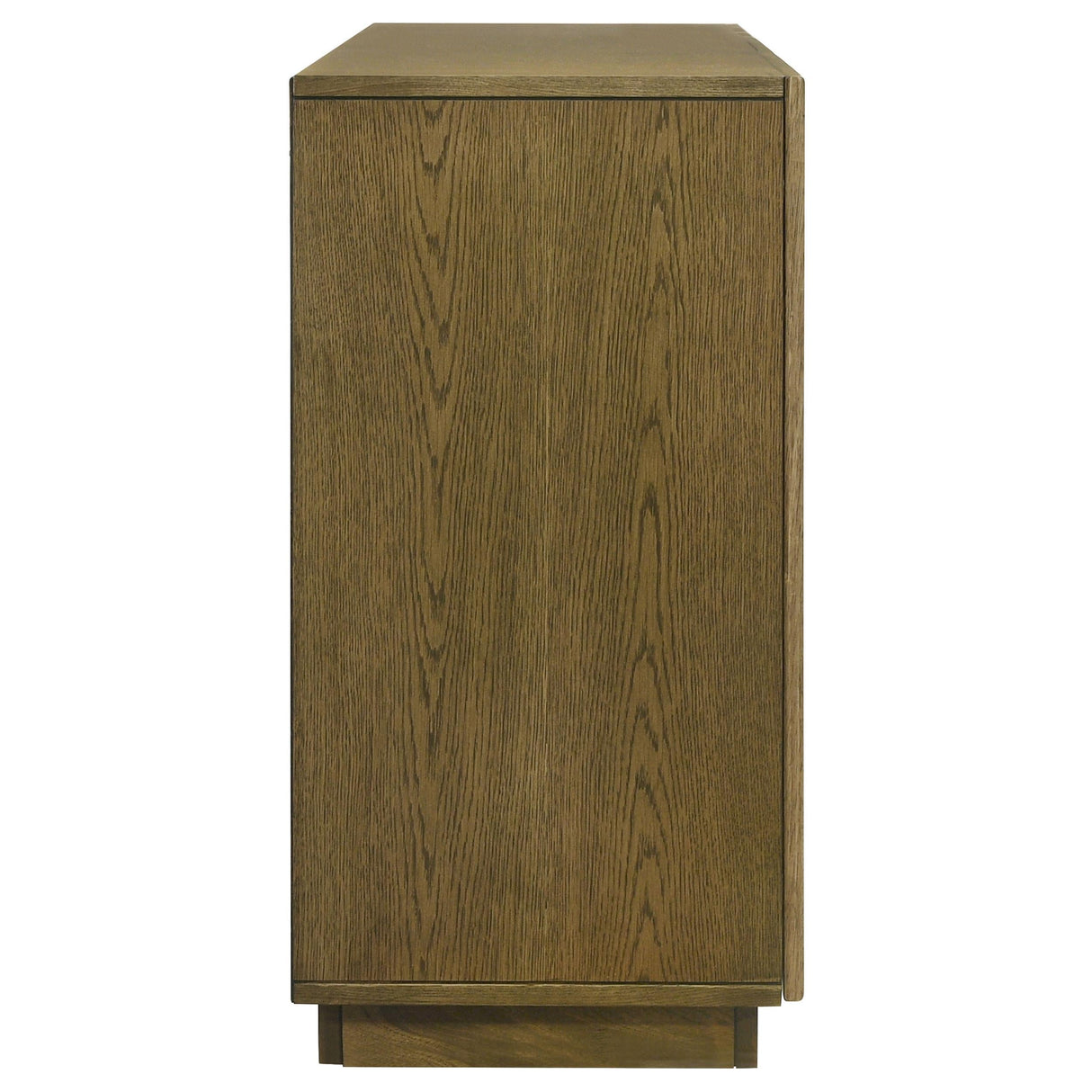 Castlewood Brown Oak Dining Sideboard Buffet Server by Coaster at Eve Furniture