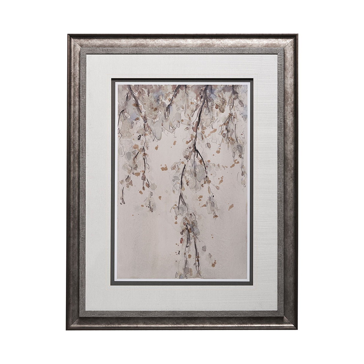 Casual Shade I by Samuel Dixon a Hand Embellished Textured Framed Art Print Matted under Glass by Mercana at Eve Furniture