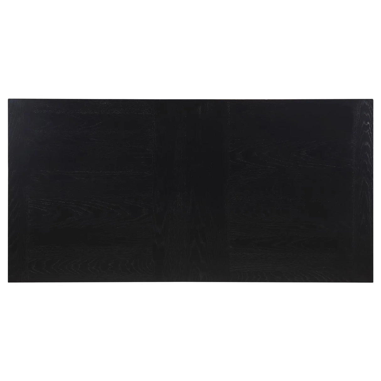Catherine Black Rectangular Double Pedestal Dining Table by Coaster at Eve Furniture
