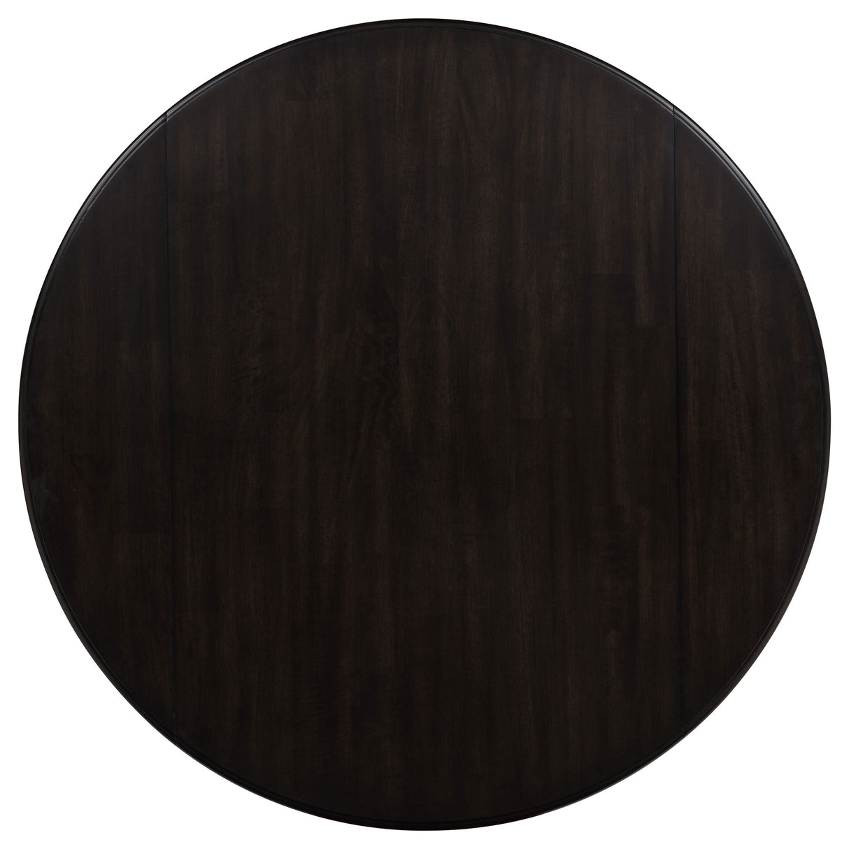 Catley Dark Coffee 5-piece Round Drop Leaf Dining Table Set by Coaster at Eve Furniture