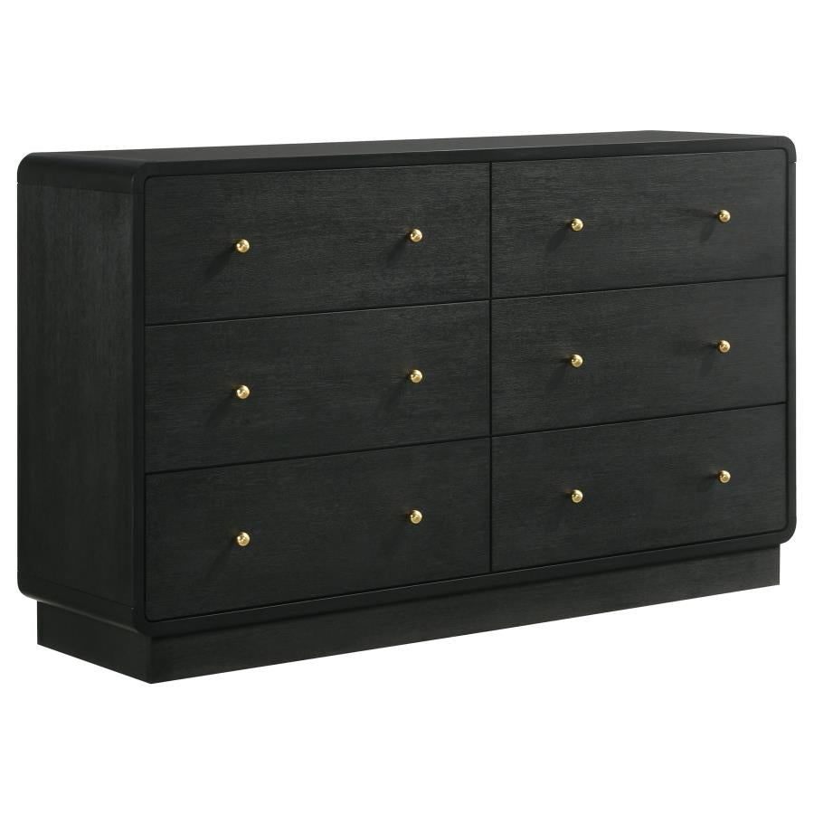 Cavelle Black 5-piece Queen Bedroom Set by Coaster at Eve Furniture