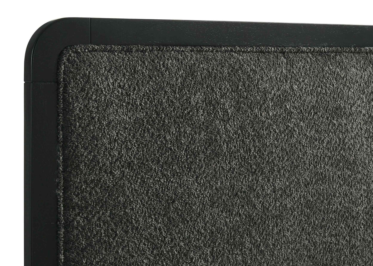 Cavelle Black 51-inch Upholstered Full Panel Bed by Coaster at Eve Furniture