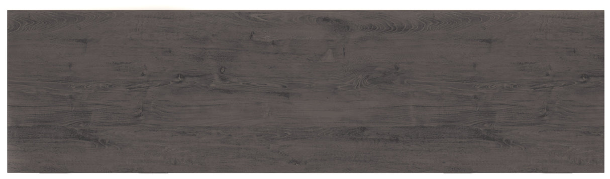 Cayboni Black 71" TV Stand with Electric Fireplace by Ashley at Eve Furniture
