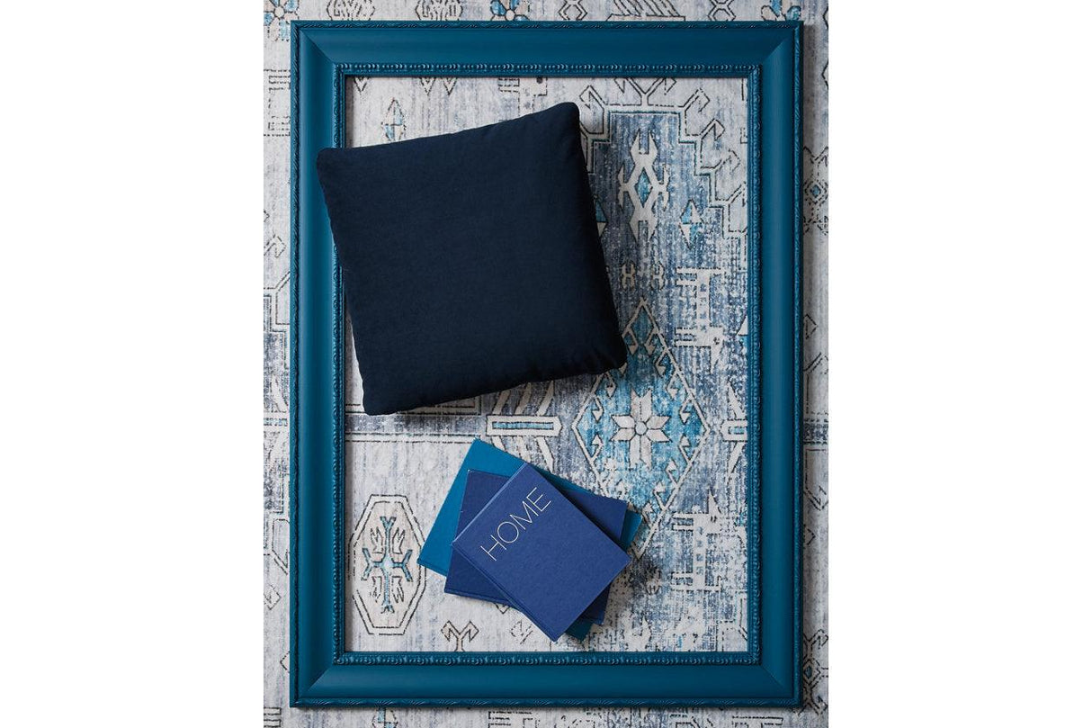 Caygan Ink Pillow by Ashley at Eve Furniture