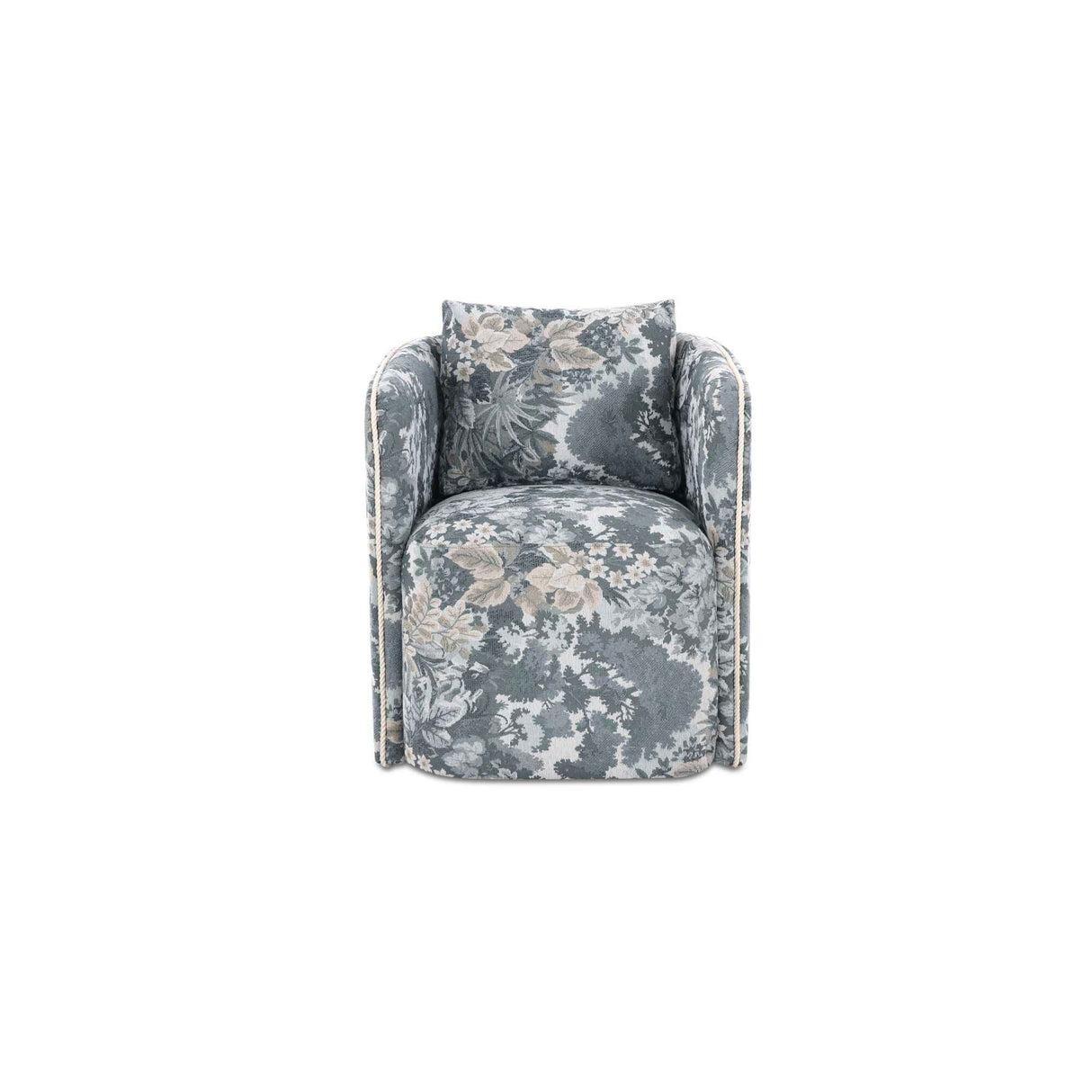 Cecil Blue Tapestry Dining Chair by Moe's Home at Eve Furniture