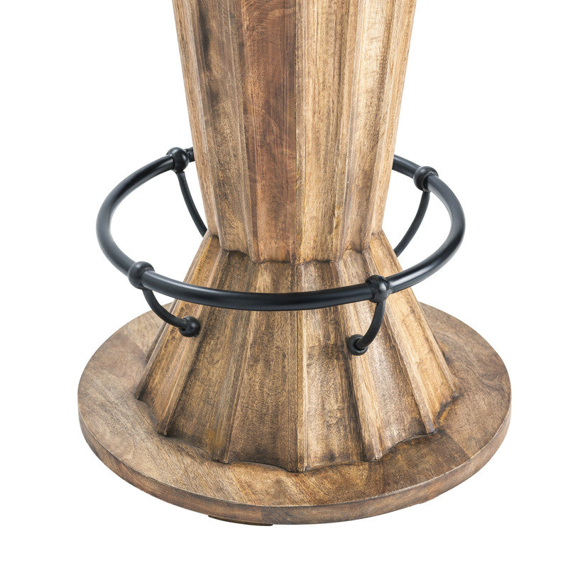 Cedar Creek Brown/Black Pub Table by Crestview at Eve Furniture
