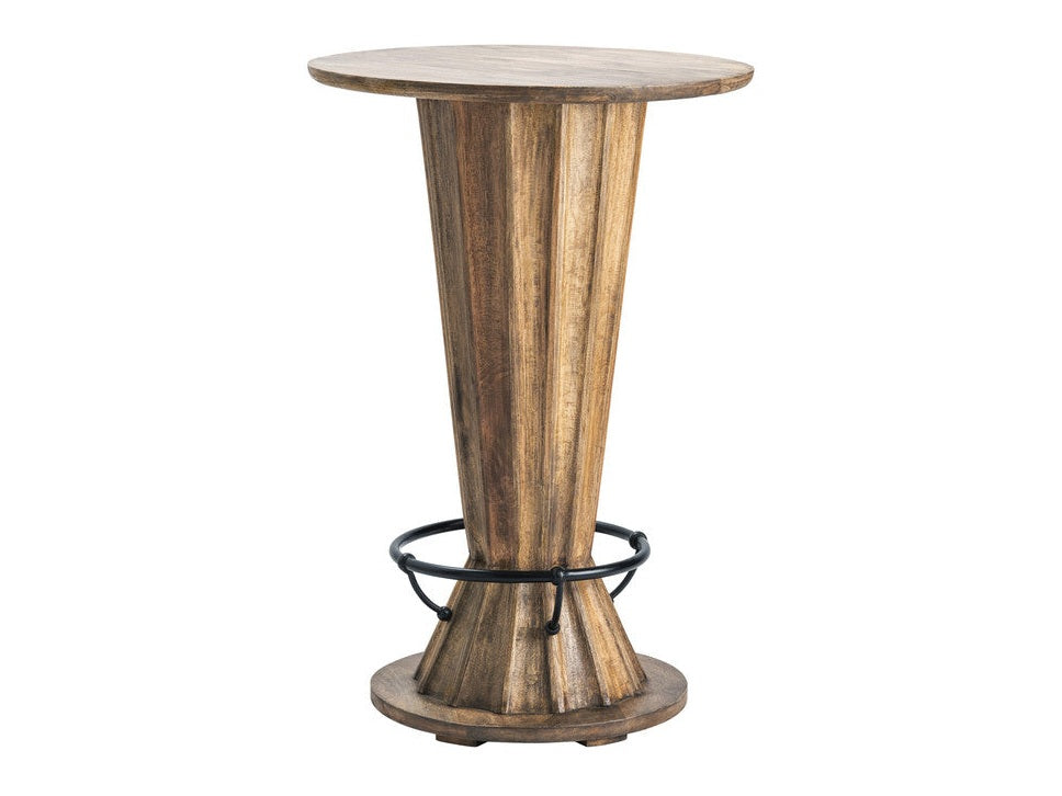 Cedar Creek Brown/Black Pub Table by Crestview at Eve Furniture