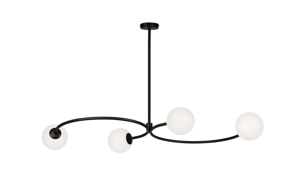 Cedric Pendant Lamp White by Moe's Home at Eve Furniture