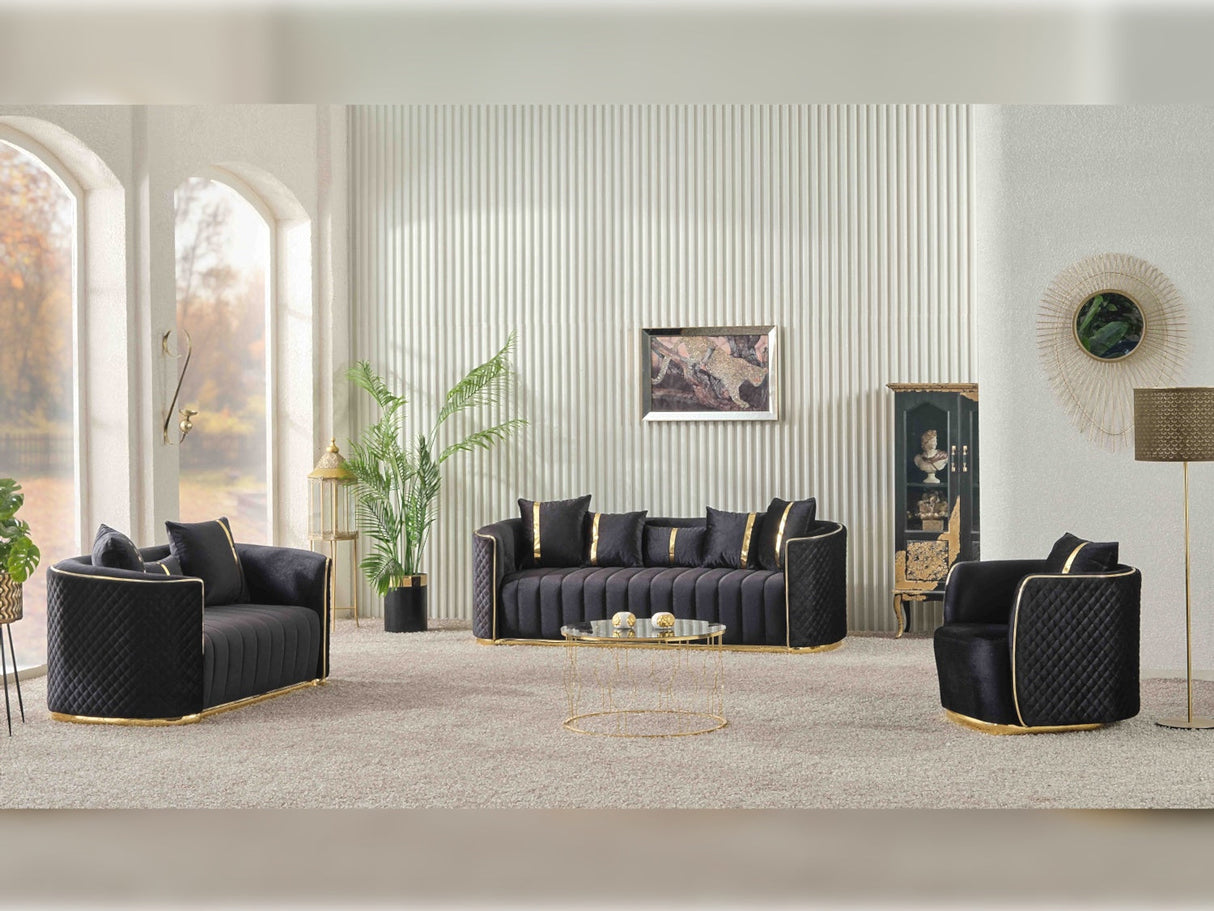 Ceko Chair Cream Black by Furnia at Eve Furniture