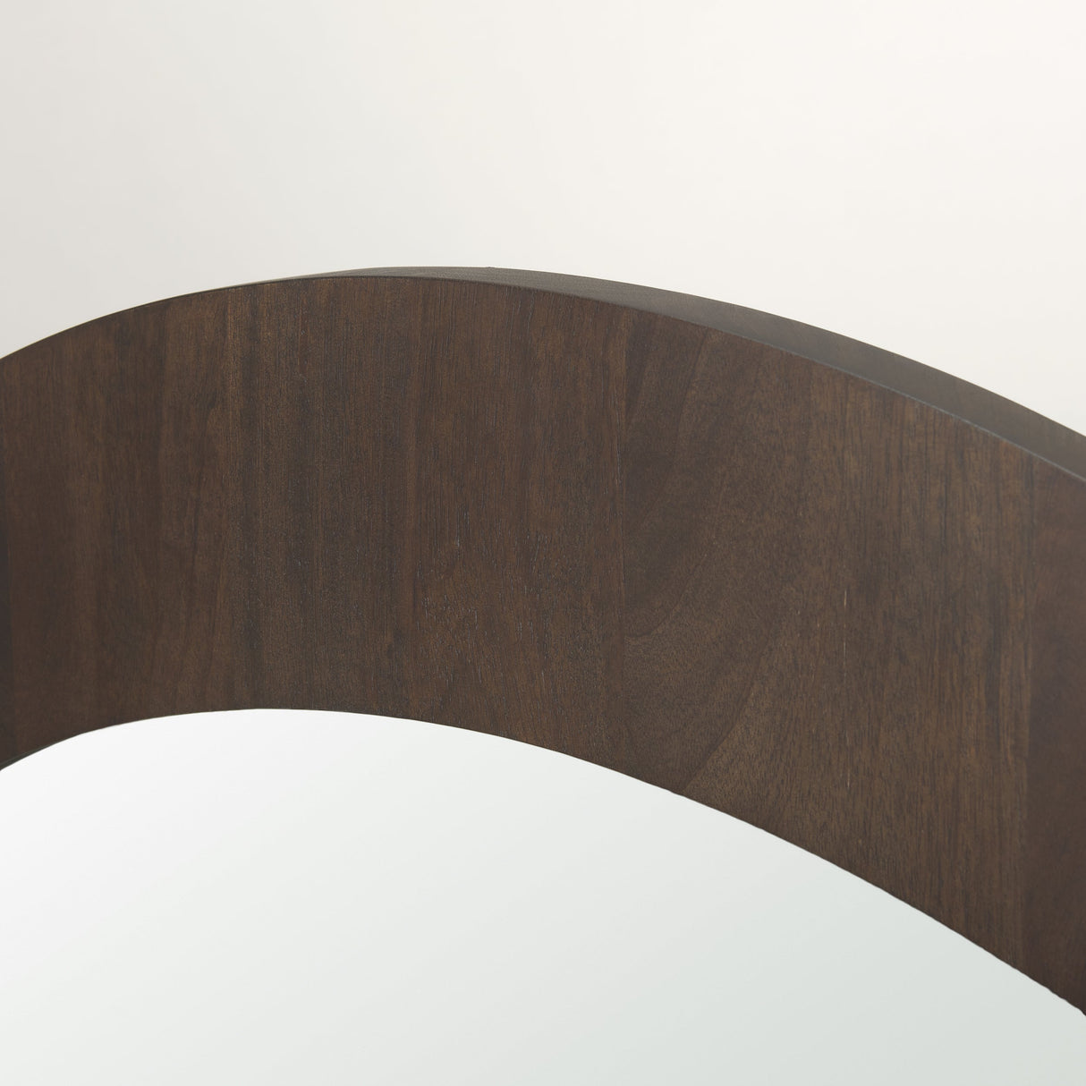 Celeste Dark Brown Wood Large Mirror by Mercana at Eve Furniture