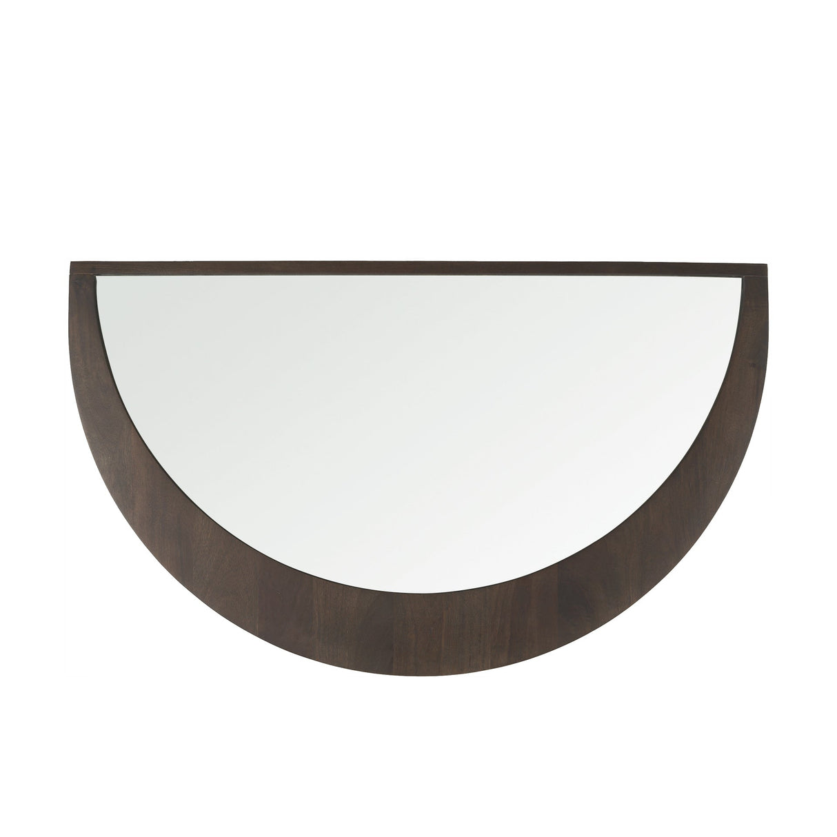 Celeste Dark Brown Wood Large Mirror by Mercana at Eve Furniture