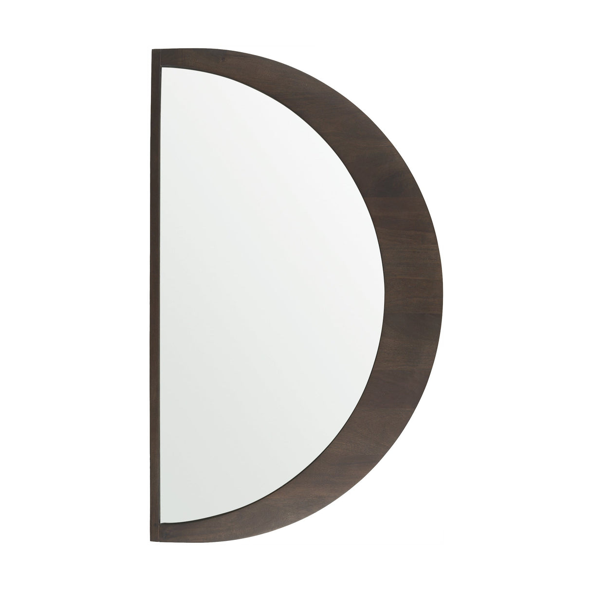 Celeste Dark Brown Wood Large Mirror by Mercana at Eve Furniture
