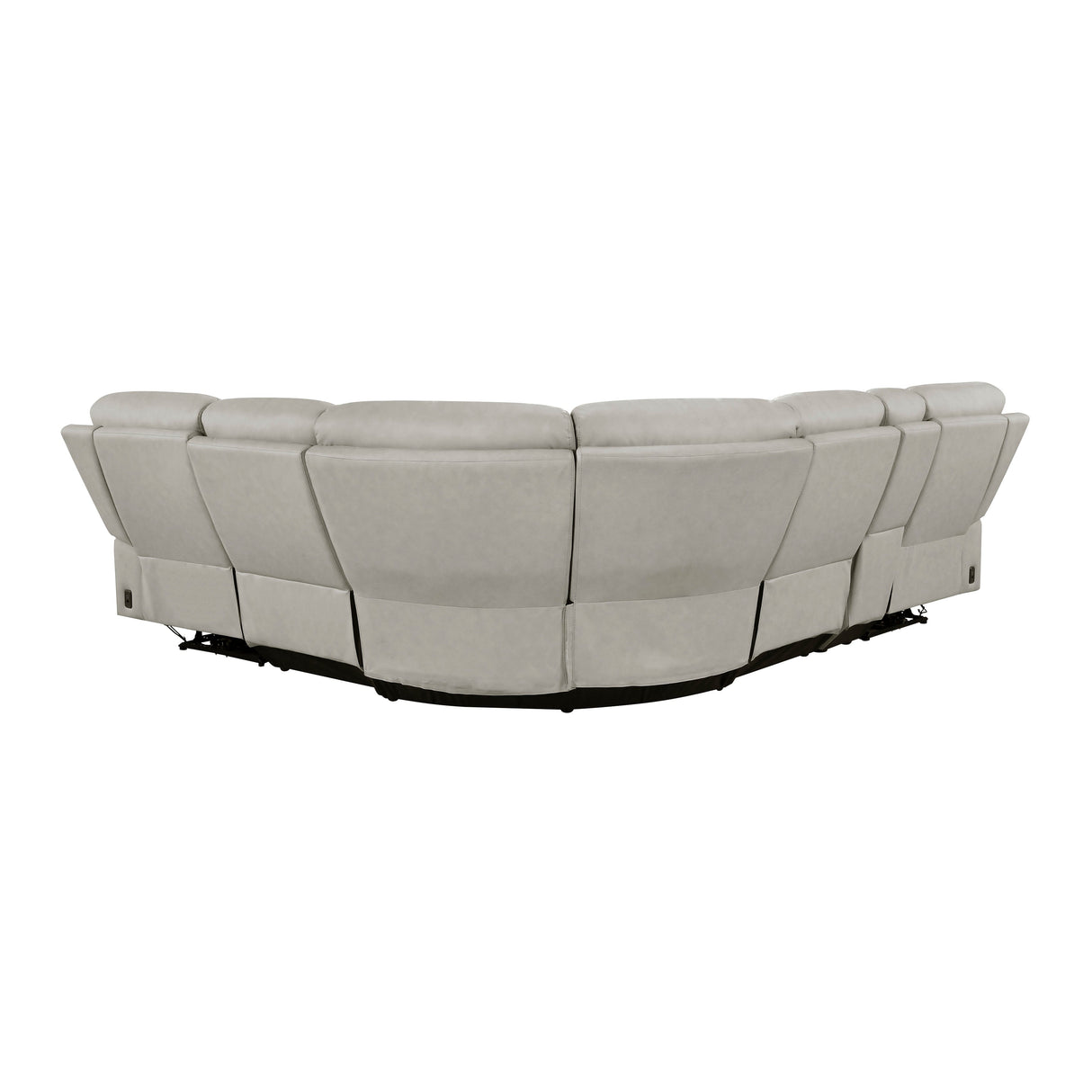 Celestia Light Gray 6-Piece Power Reclining Sectional