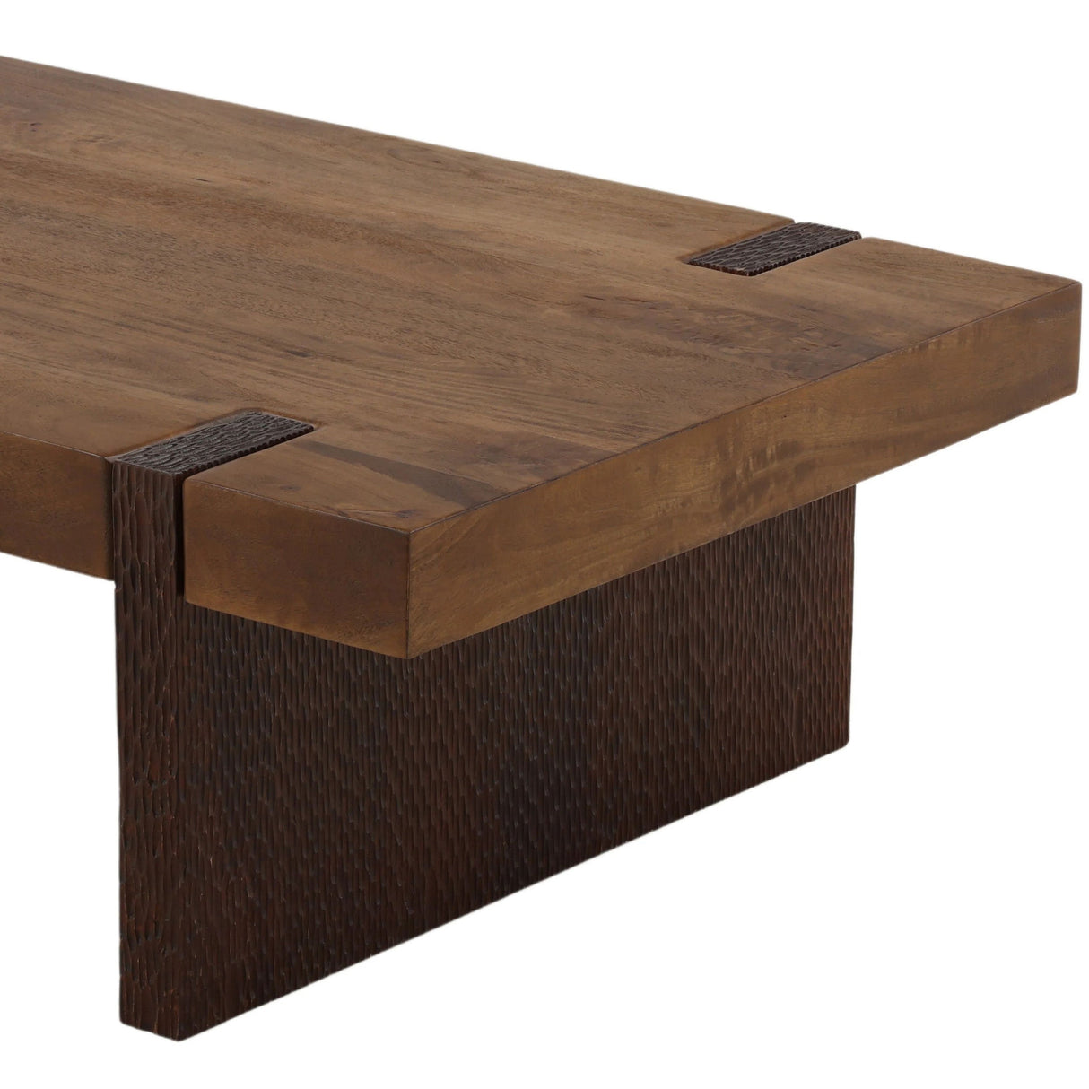 Celestino Coffee Table, Brown by Dovetail at Eve Furniture