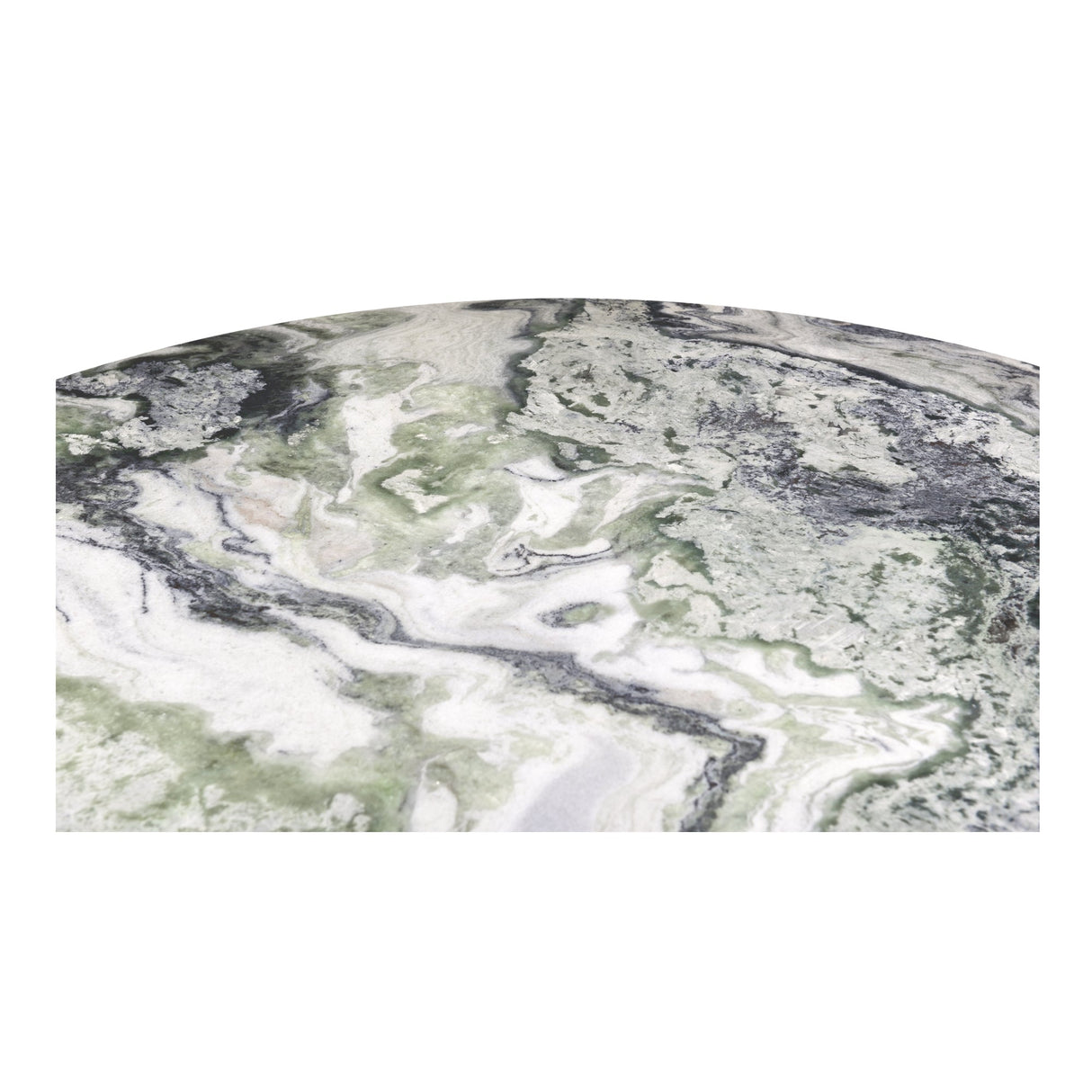 Celia Green Onyx Marble Round Dining Table by MOES at Eve Furniture