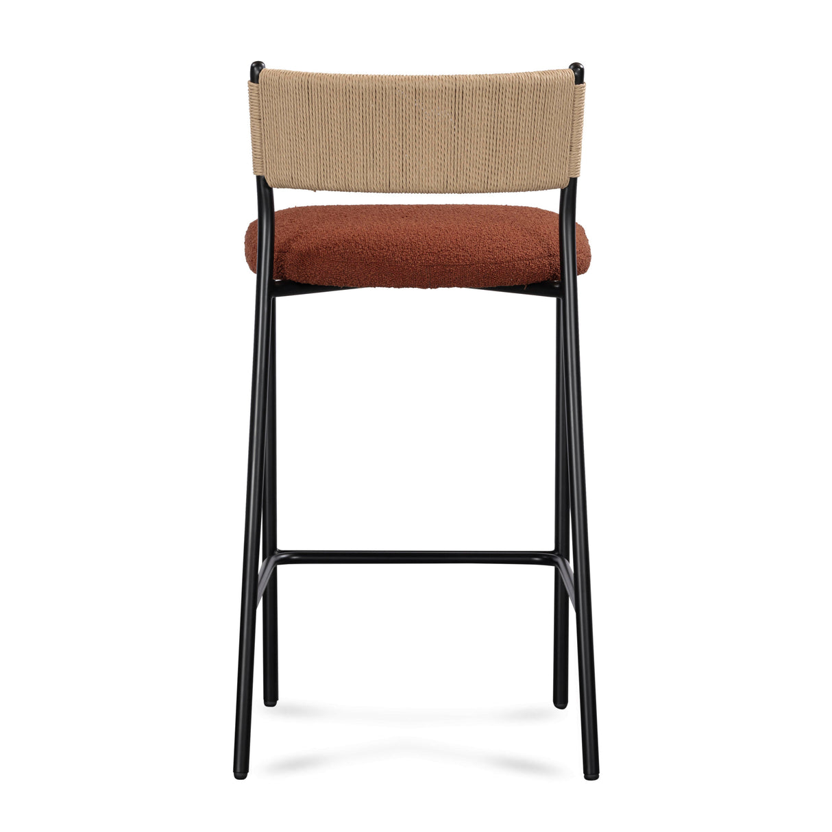 Celine Performance Boucle Stool by TOV Furniture at Eve Furniture