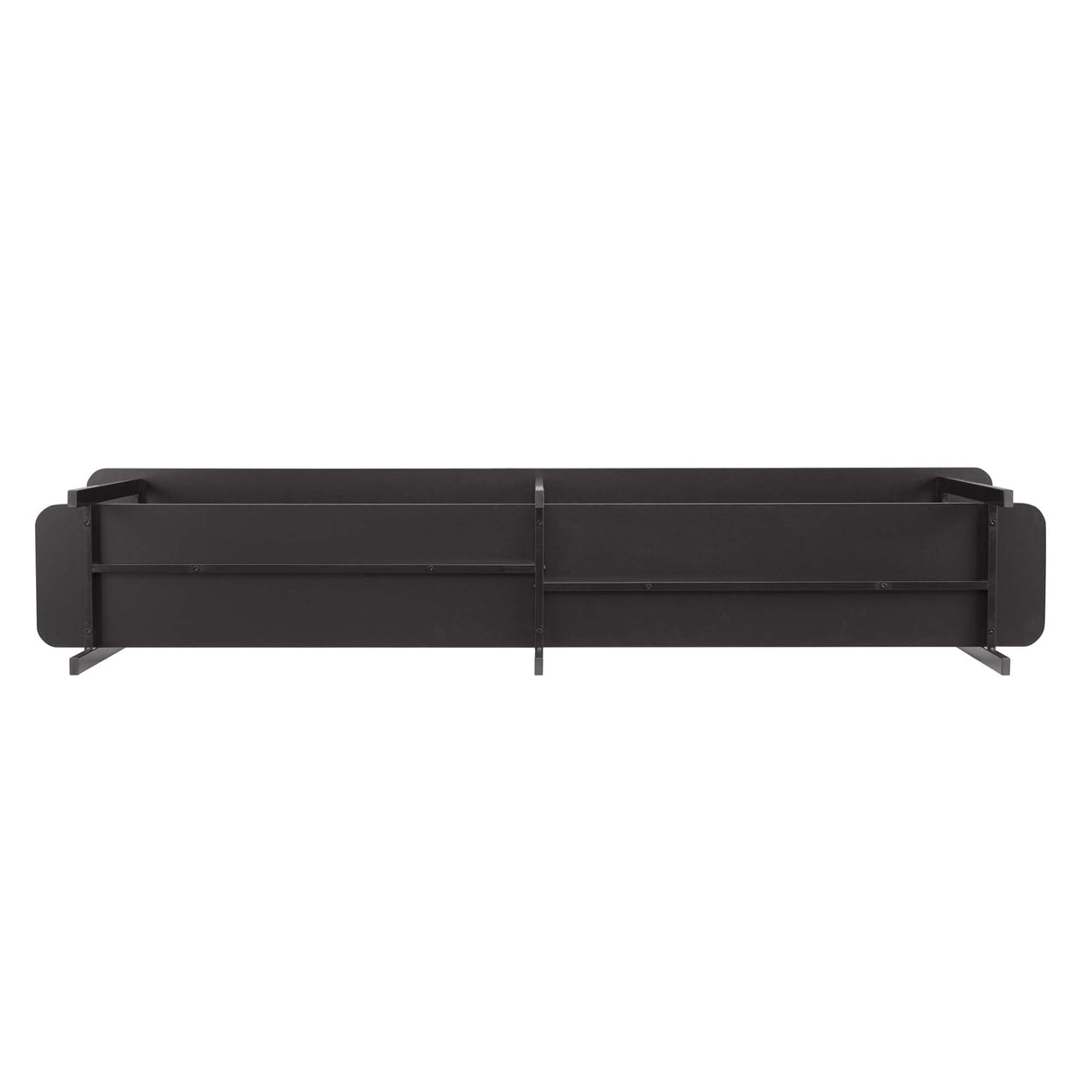 Celine Side Table Console in Black by Manhattan Comfort at Eve Furniture