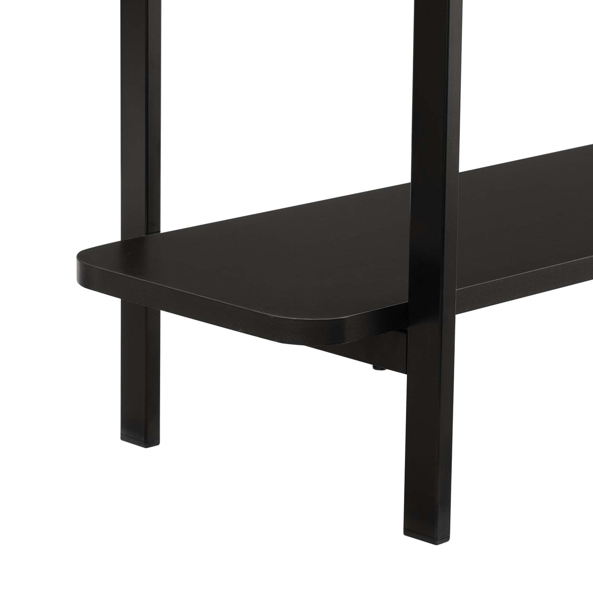 Celine Side Table Console in Black by Manhattan Comfort at Eve Furniture