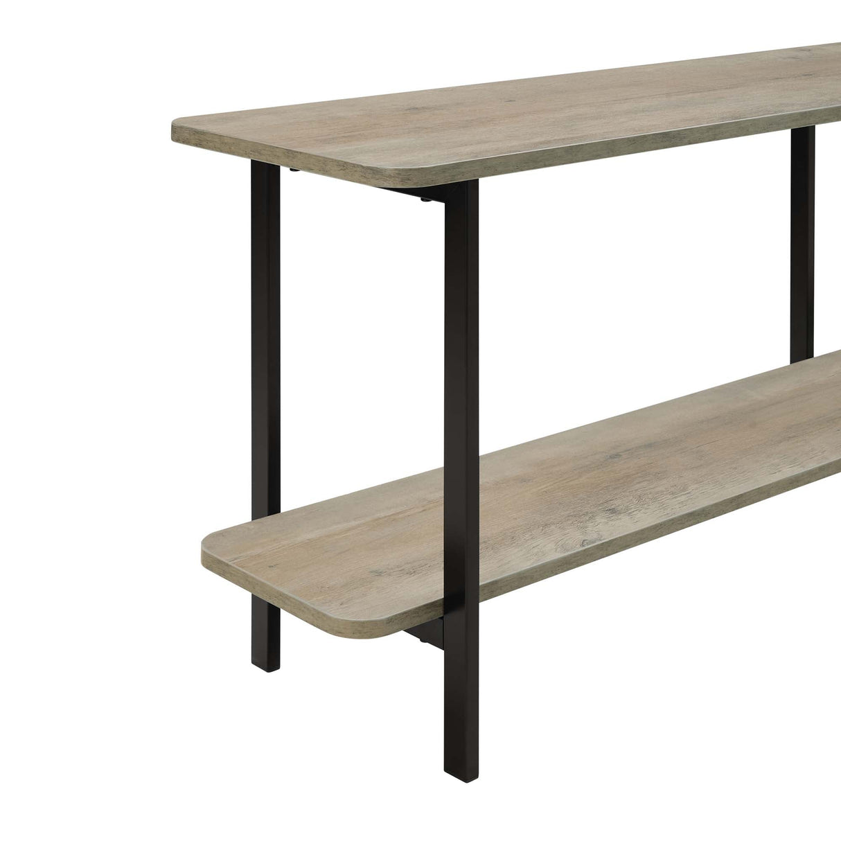 Celine Side Table Console in Grey by Manhattan Comfort at Eve Furniture