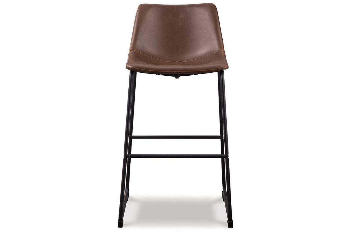 Centiar Brown Pub Height Barstool, Set of 2 by Ashley at Eve Furniture