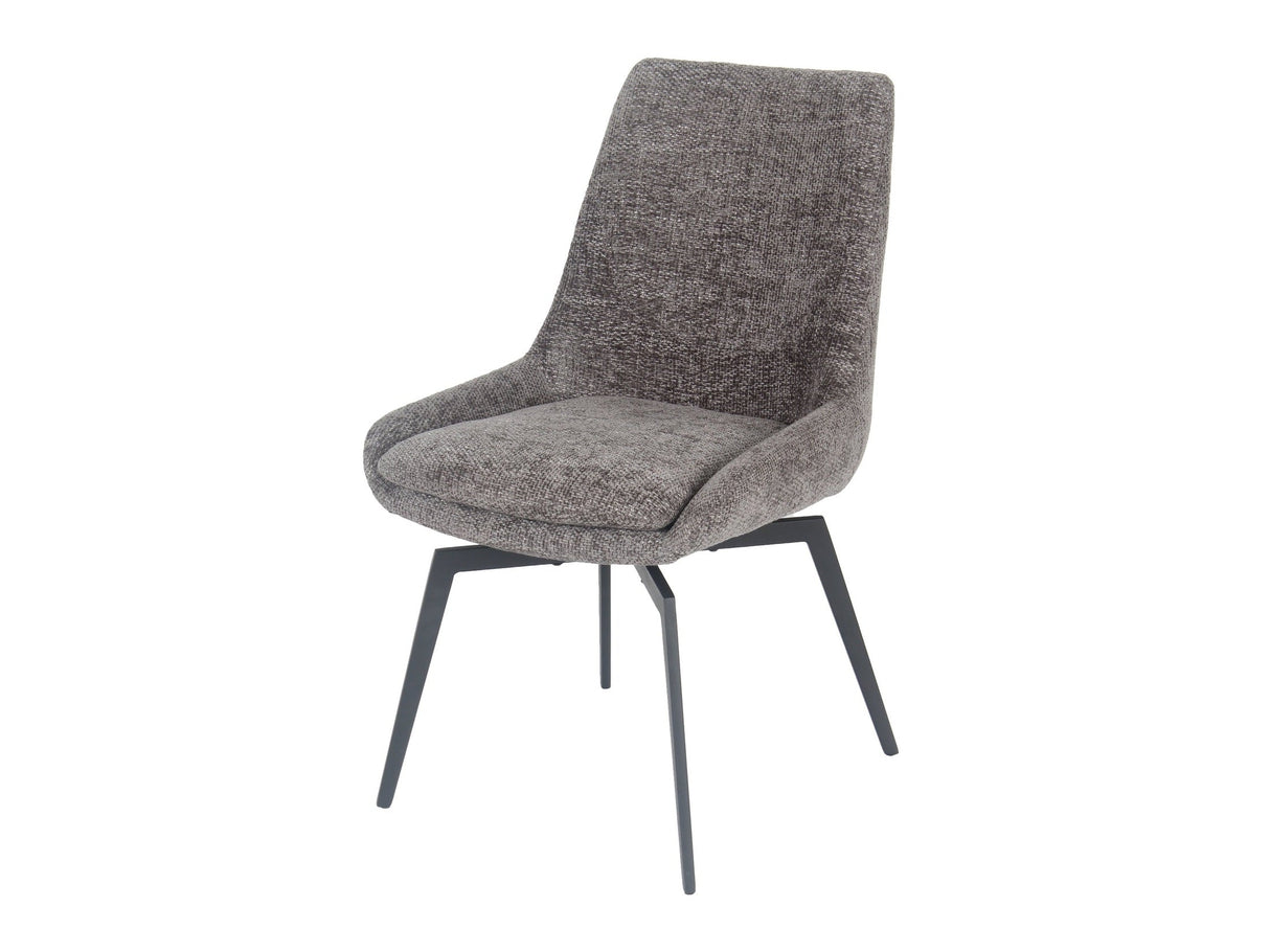 CEO 180 Degree Return Swivel Upholstered Dining Chair in Oyster (Set of 2) by Modus Furniture at Eve Furniture
